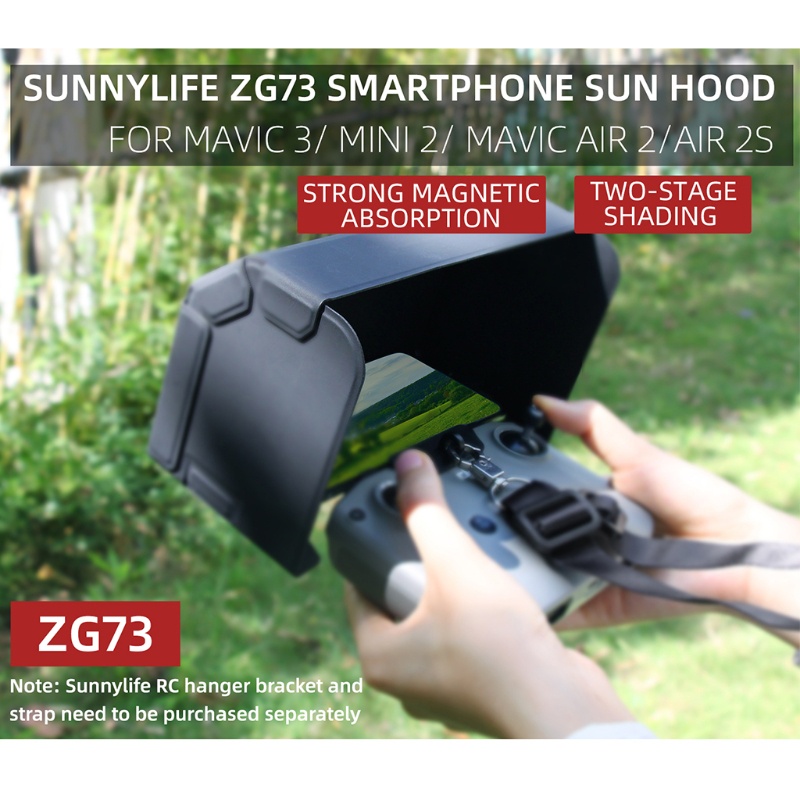 Loa che nắng ống kính máy bay điều khiển từ xa Mavic Air 2/2S/Mini 2/Mavic 3