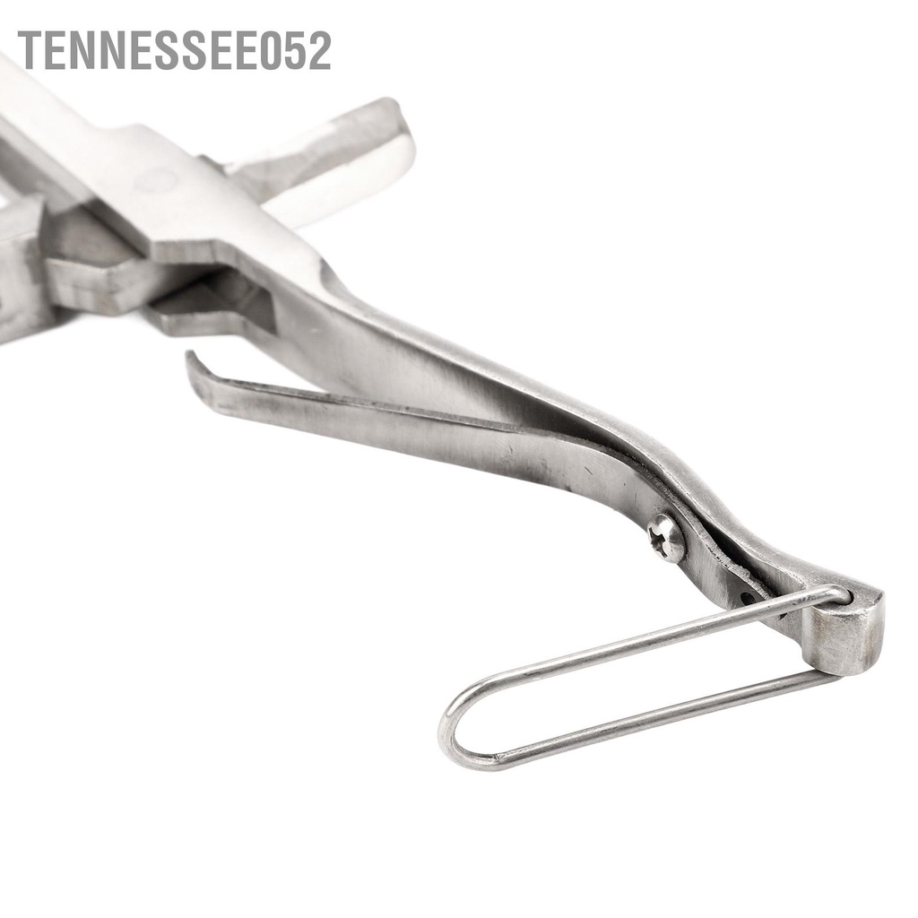 Tennessee052 Thẻ đeo thẻ tai lợn Kìm bấm lỗ động vật bằng thép không gỉ với khóa an toàn để nhận dạng dê cừu gia súc