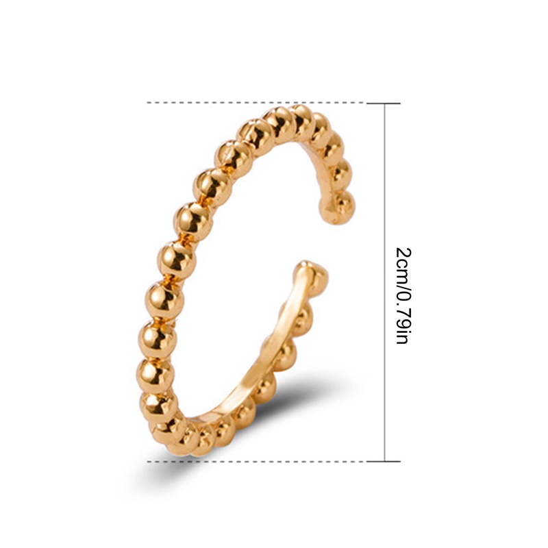 Nhẫn Hợp Kim Mạ Vàng 14K Kiểu Dáng Thời Trang Cho Nữ