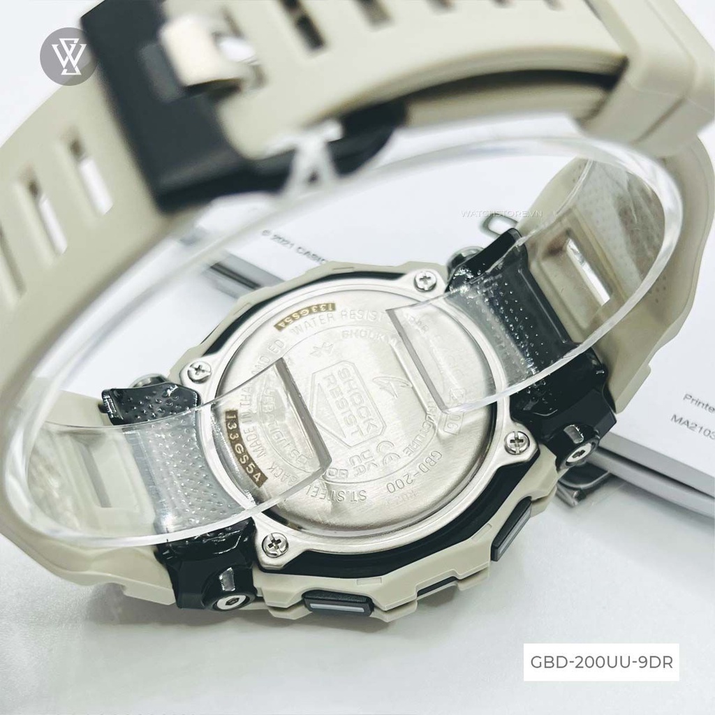 Đồng Hồ Điện Tử Nam Casio G-Shock WATCHSTORE GBD-200UU-9DR Thiết Kế Mặt Kính Khoáng 45.7mm Phong Cách Trẻ Trung