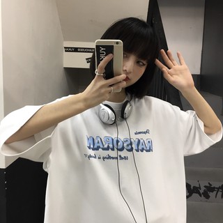 áo thun tay lỡ 194SHOP vải coton dày dặn, co dãn, form rộng - RAYSORAN