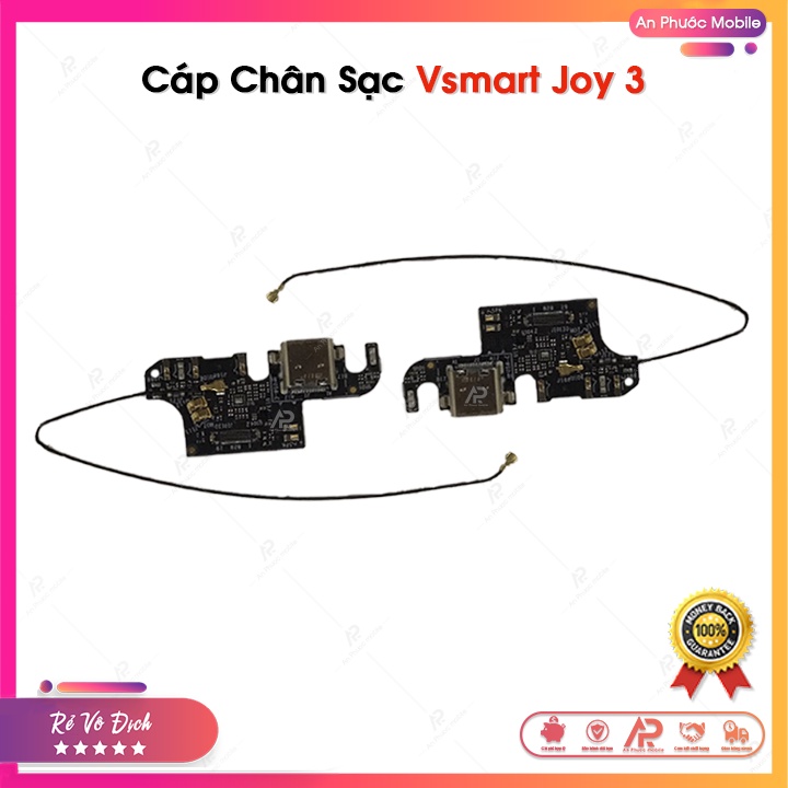 Cáp Chân Sạc Vsmart Joy 3 - Cụm Bo Mạch Sạc Điện Thoại Vsmart Joy3 Zin Bóc Máy