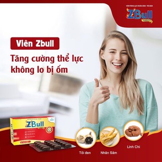 Viên Tăng Lực Nhân Sâm Tỏi Đen ZBull