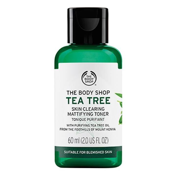 THE BODY SHOP (Hàng Mới Về) Toner Tràm Trà Dung Tích 60ml Chất Lượng Cao