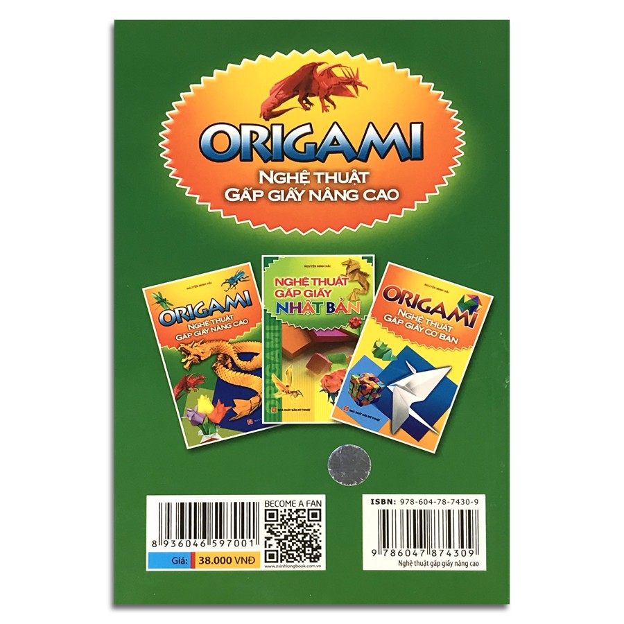 Sách - Origami - Nghệ Thuật Gấp Giấy Nâng Cao | BigBuy360 - bigbuy360.vn