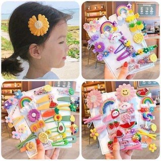 SET KẸP TÓC HOA QUẢ HOT TREND