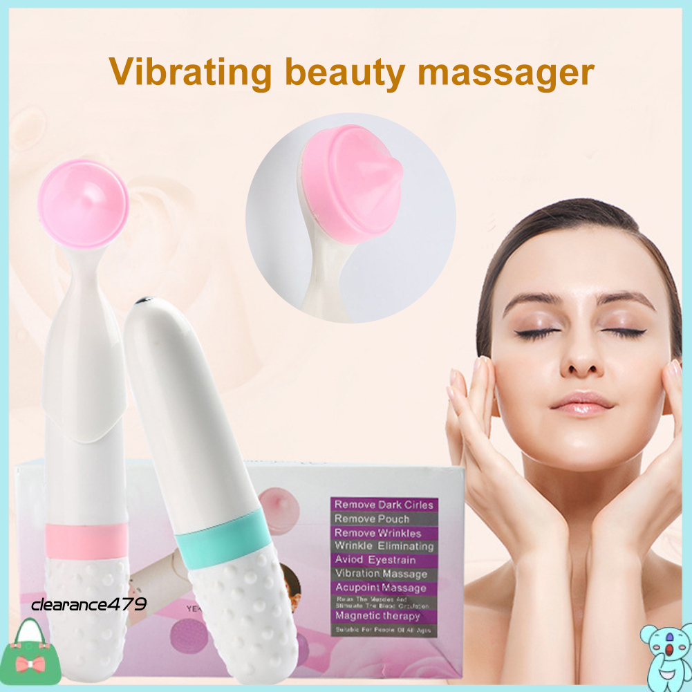 (Hàng Mới Về) Máy Massage Vùng Da Mắt 4 Đầu Mini Tiện Dụng Làm Đẹp Cho Phái Nữ