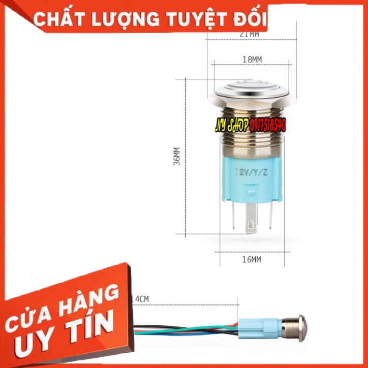 CÔNG TẮC LED LOGO  TẶNG KÈM JACK CẮM Sản Phẩm Chuẩn Như Hình