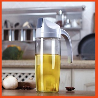 Bình đựng dầu ăn, nước mắm, xì dầu cao cấp tự động mở nắp khi rót 600ml