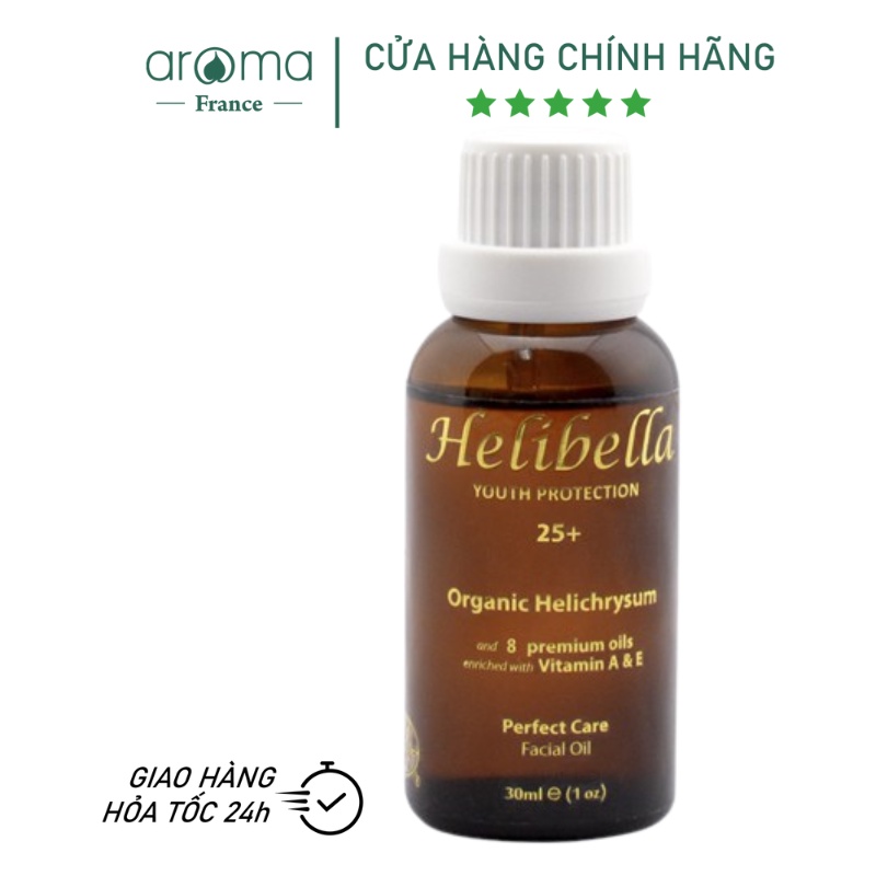 Tinh chất dưỡng ẩm, chống nhăn AROMA Cúc trường sinh 25+ Helichrysum 15ml