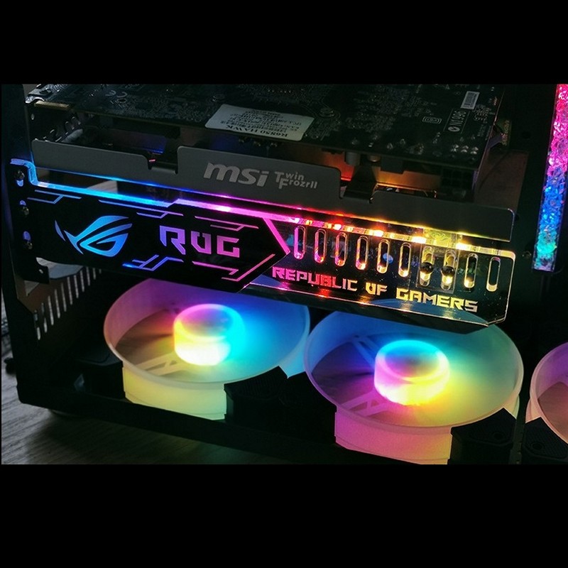 Thanh Led RGB ROG Republic of gamers đồng bộ Hub , Dùng độ trang trí cho VGA máy tính | BigBuy360 - bigbuy360.vn