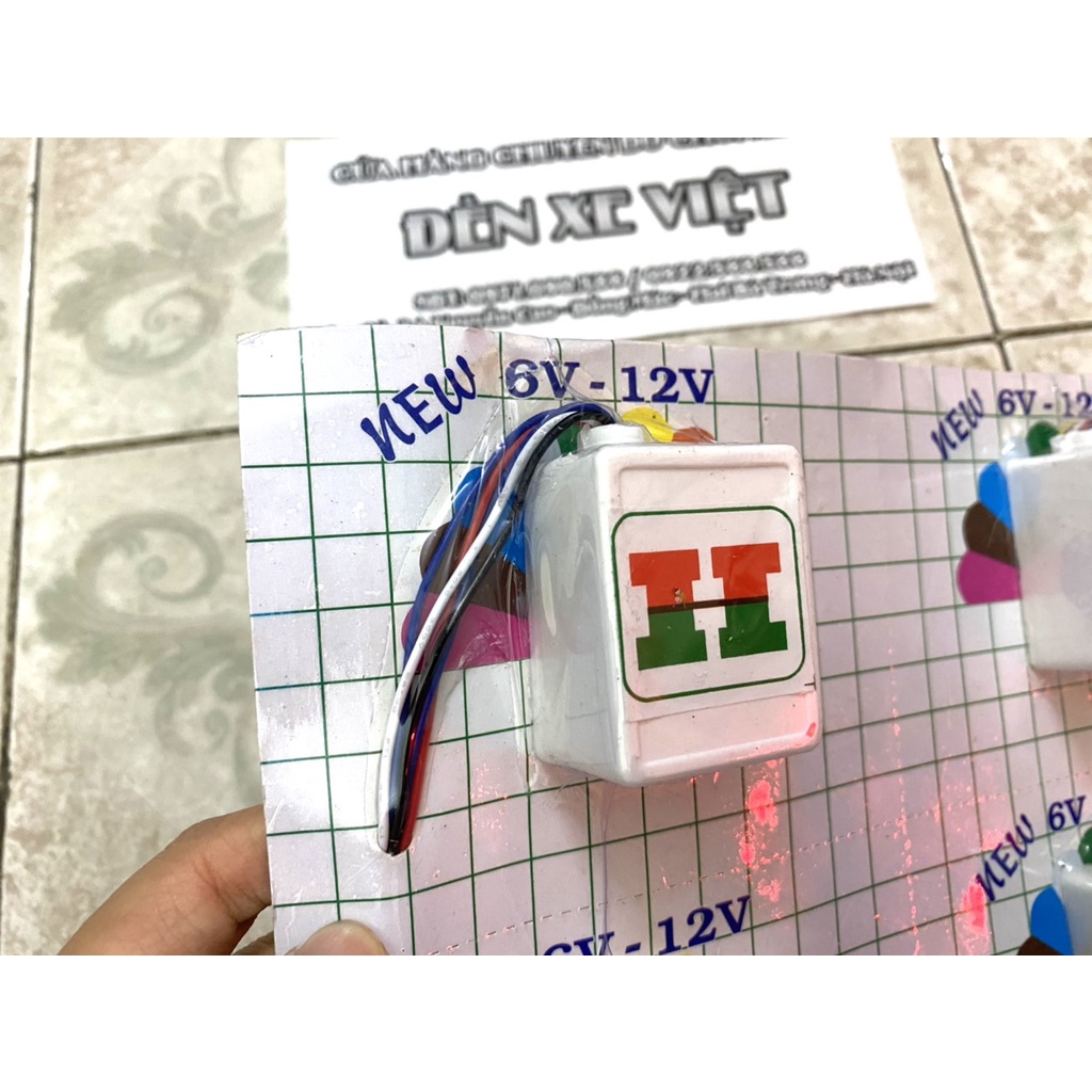 Mạch hazard chữ H giúp nháy 4 xi nhan cùng lúc