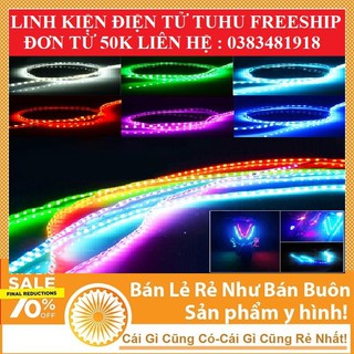 Đèn led dây dán xe máy 12v- nháy đuổi, chống nước linh kiện điện tử tuhu
