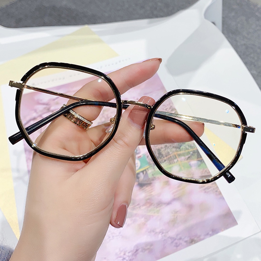Mắt kính gọng to chống ánh sáng xanh phong cách cổ điển thời trang tùy chọn màu sắc