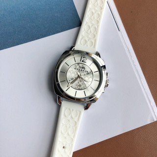 Đồng hồ nữ Coach boyfriend - dây silicon - size 34mm