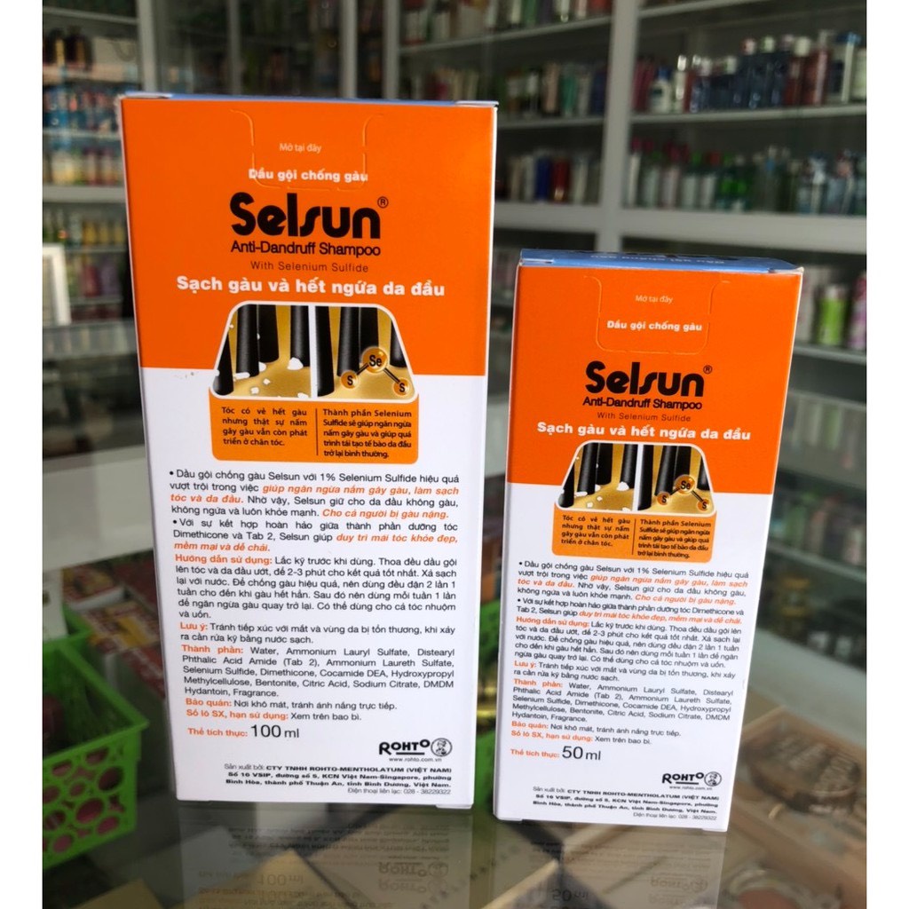 Dầu gội chống gàu Selsun 100ml hàng chính hãng