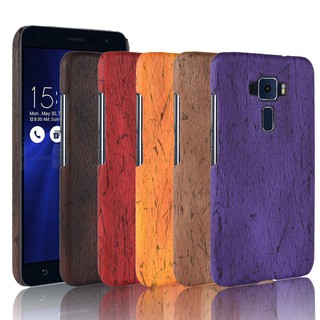 Vintage Wood Pattern Phone Case for Asus ZenFone 3 ZE552KL Hard PU+PC Cover