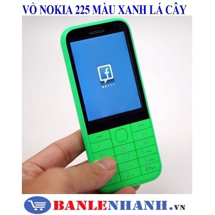 VỎ NOKIA 225 MÀU XANH KHÔNG PHÍM