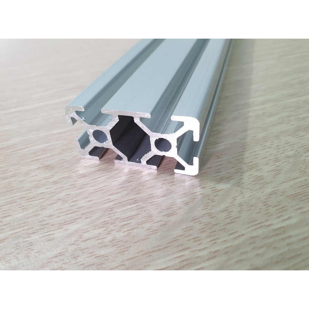 Nhôm định hình 20x40, nhôm thanh 2040, nhôm thanh anode