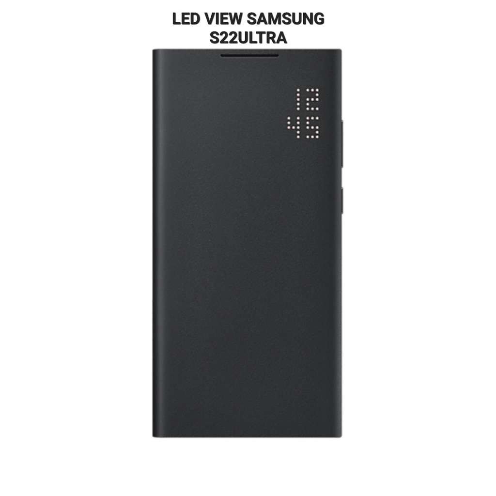Bao Da Led View Samsung Galaxy S22 Ultra - Hàng Chính Hãng