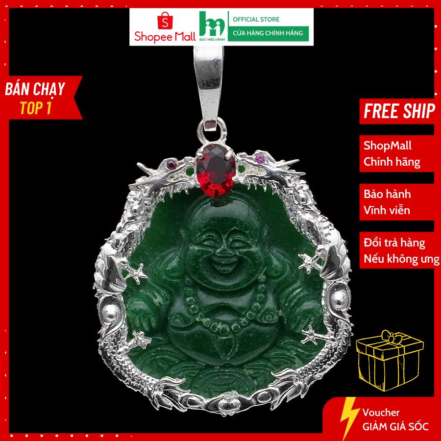 Mặt Dây Chuyền Nam Bạc Hiểu Minh MDN036S Di Lặc Bảo Hành Vĩnh Viễn