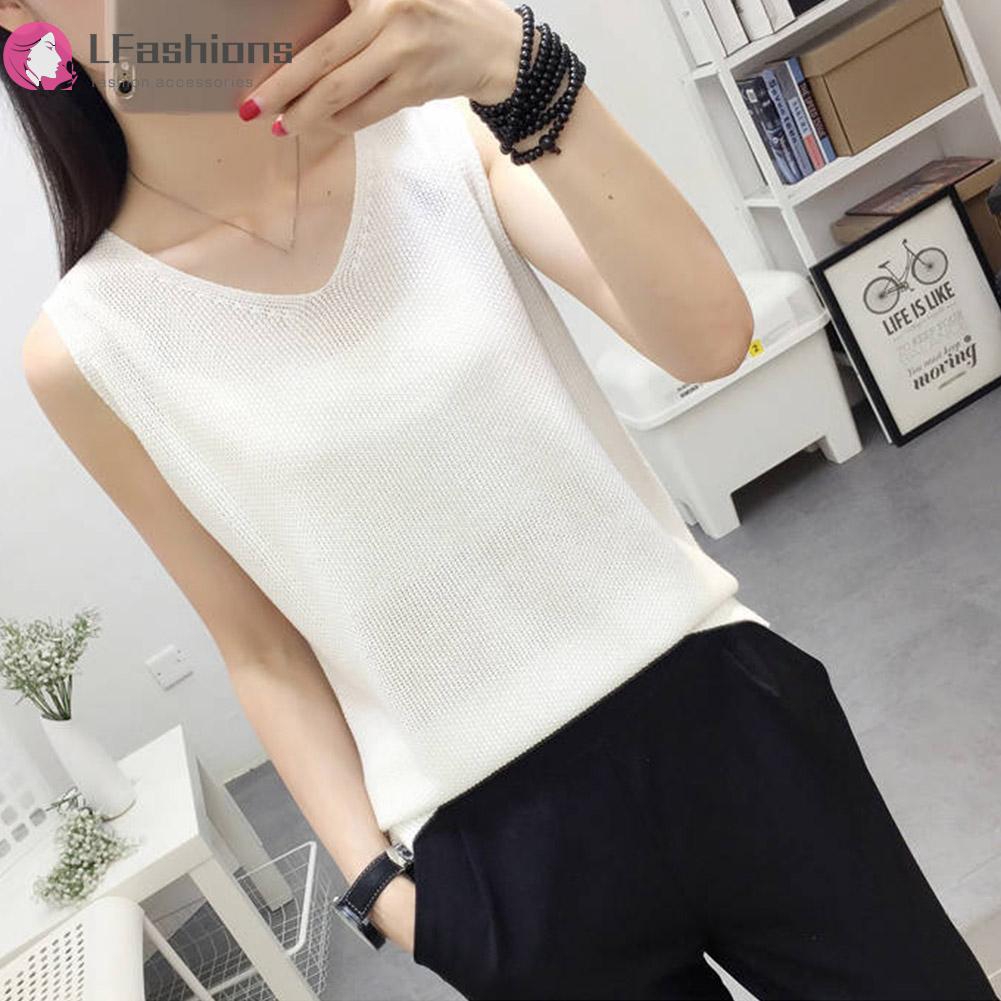 Áo nữ không tay cổ chữ V thời trang quyến rũ | BigBuy360 - bigbuy360.vn