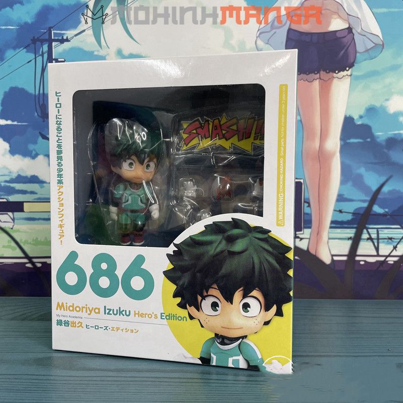 Mô hình figure Midoriya Izuku Nendoroid 1191 anime My Hero Academia Học viện siêu anh hùng Midoriya Izuku Bakugo Katsuki