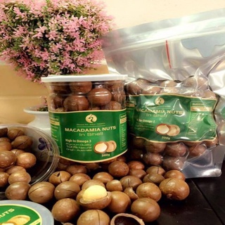 Hạt Macadamia nứt vỏ Úc 500g