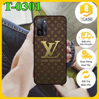 Ốp lưng nhám chống sốc dành cho Oppo A55 5G, A56 5G  in hình họa tiết LV thời trang