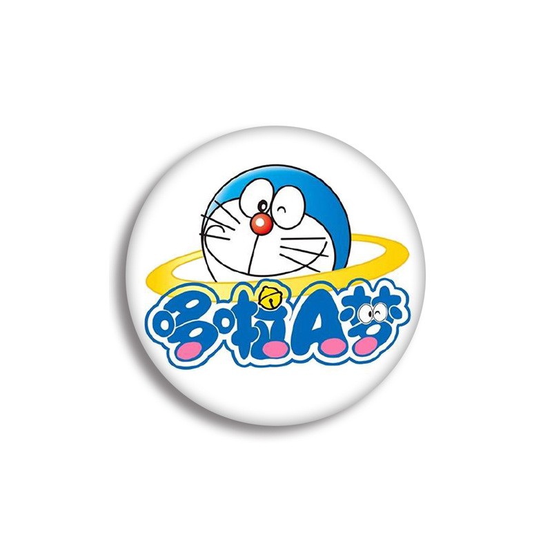 Huy hiệu cài áo IN HÌNH Doremon Chú mèo máy đến từ tương lai anime chibi dễ thương tiện lợi