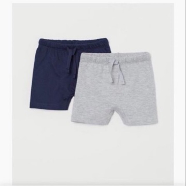 Set 2 quần short Hm size 6-9m