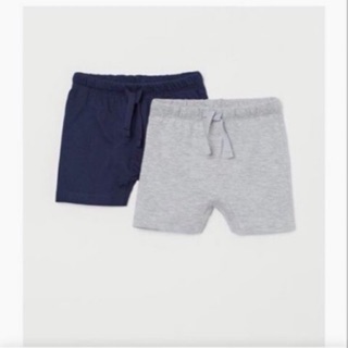 Set 2 quần short hm size 6-9m