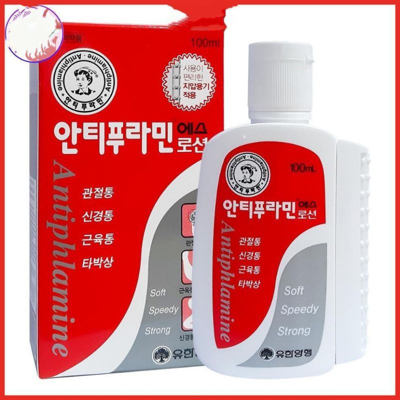 Dầu nóng xoa bóp Hàn Quốc 100ml - hàng chính hãng quý khách yên tâm