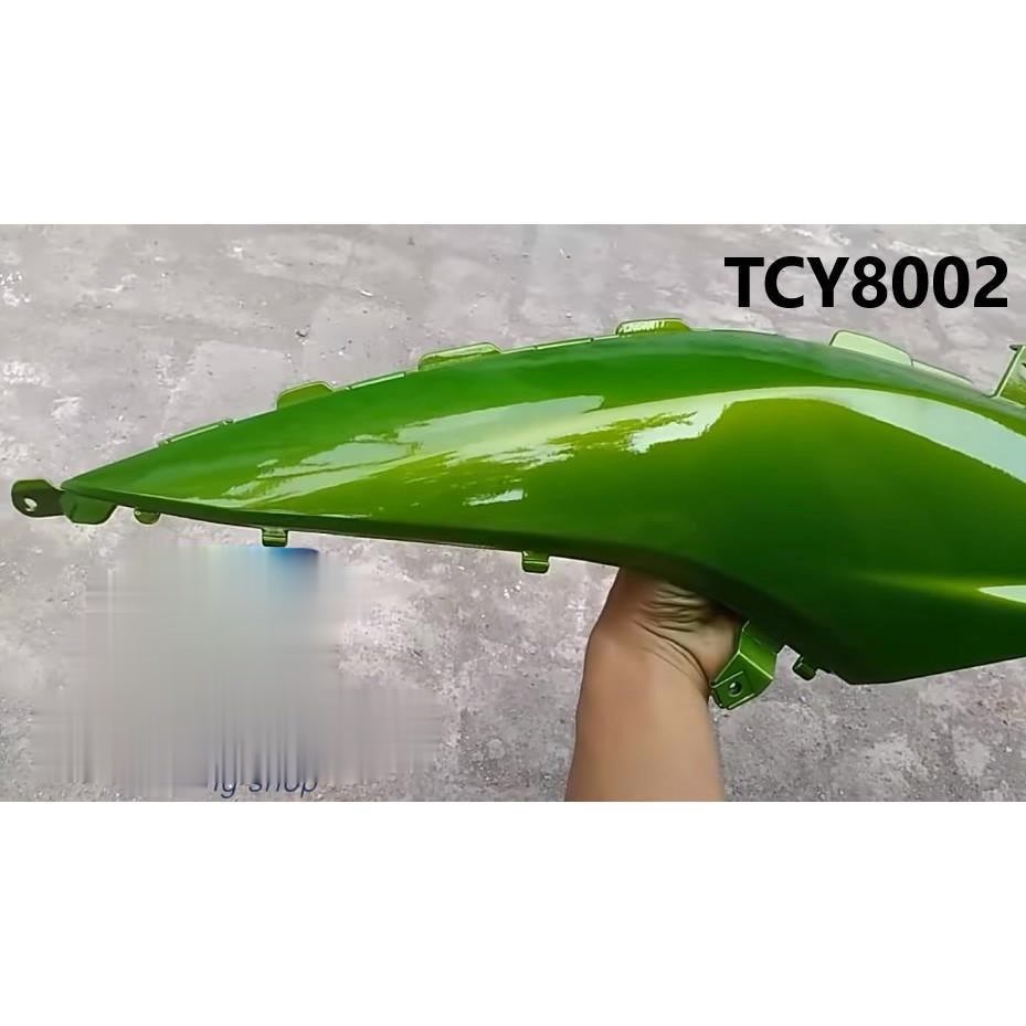 Sơn xịt Samurai màu PHỦ Xanh Lá Tươi - TCK8002 (400ml) , Dầu nhớt 20