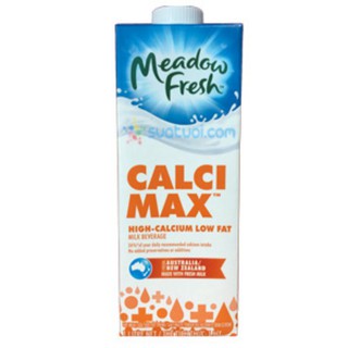 Sữa tươi bổ sung Canxi Meadow Fresh hộp 1L