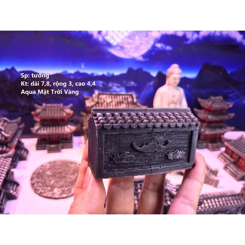 Tường mini bộ nhà Kelsey 2 - Phụ kiện trang trí tiểu cảnh, bể cá, non bộ, sân vườn