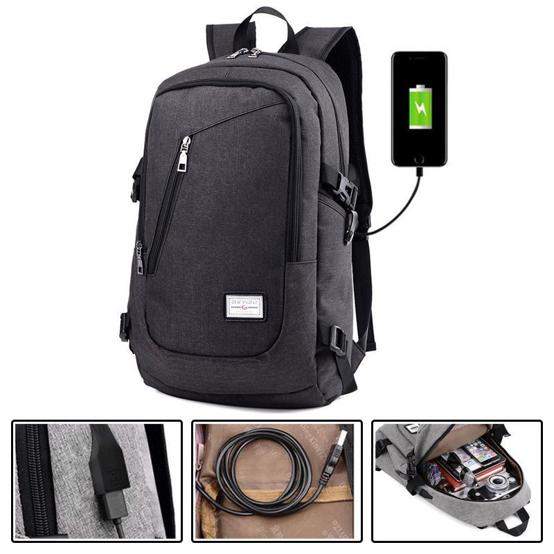 Balo Unisex Có Cổng Sạc USB