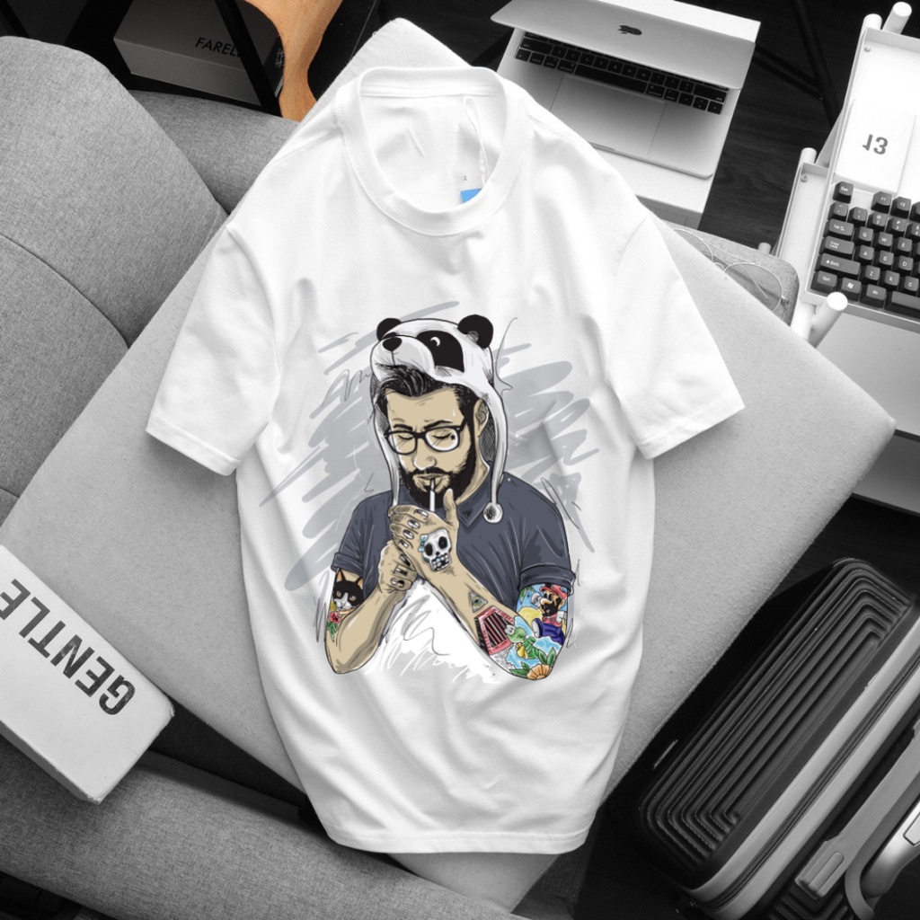 Áo Thun Nam Cổ Tròn SoHa Clothing vải Cotton co giãn dày dặn phông  basic tay ngắn hình in bền đẹp,AT1011