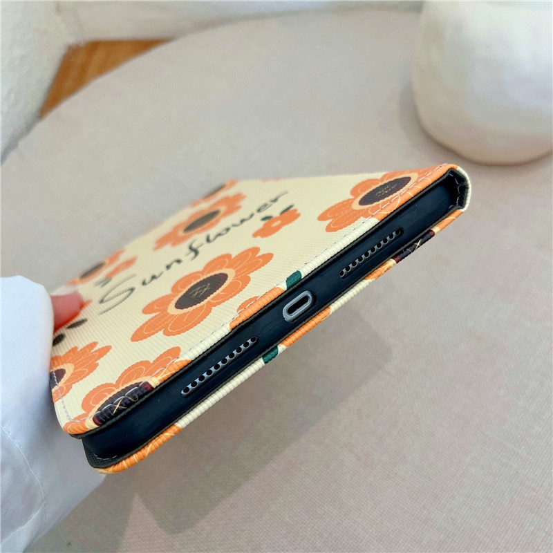 Ốp Máy Tính Bảng Da PU Có Đế Cho iPad Mini /Air 1 2/Pro 9.7/4th 5th 6th 2017 2018/7th 8th 9th Gen 2019 2020 2021