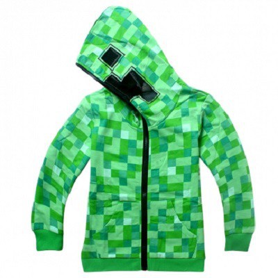 Áo Khoác Minecraft Creeper Hàng Chính Hãng NoBrand