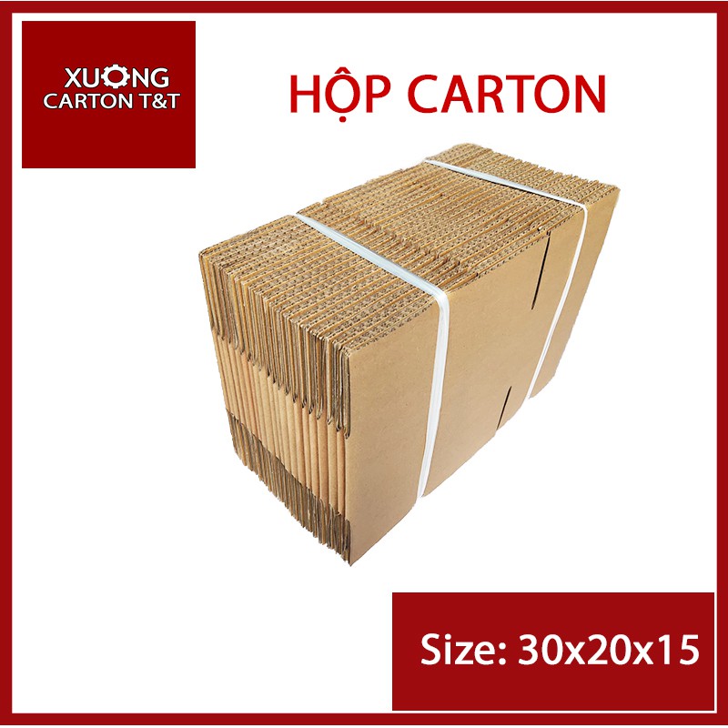 30x20x15 Hộp carton đóng gói | BigBuy360 - bigbuy360.vn