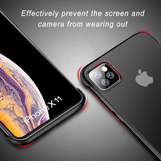 iPhone 11/11 Pro/11 Pro Max Acrylic Case Hard Bumper Clear Covers