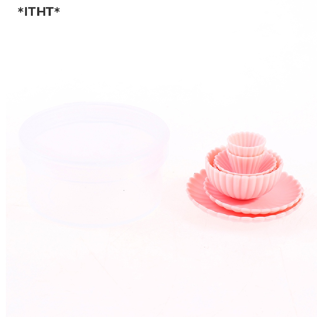 Itht set 8 Món Đồ Nội Thất mini Tỉ Lệ 1: 6 Trang Trí Nhà Búp Bê