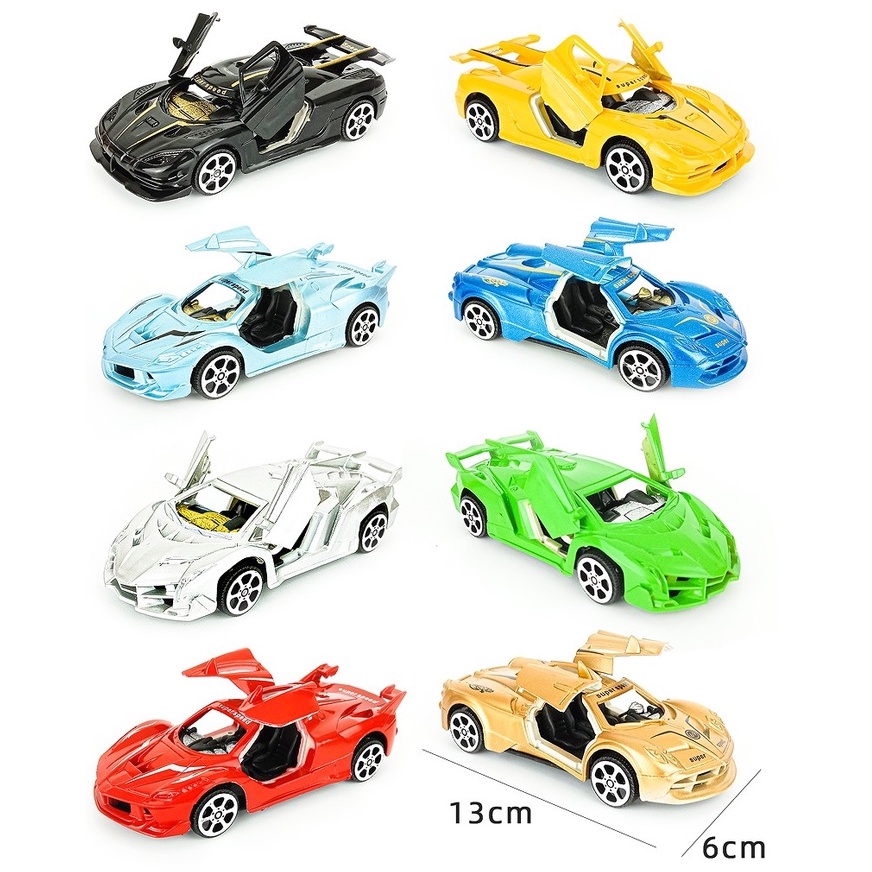 Siêu xe mở cánh trang trí bánh sinh nhật, ô tô siêu xe trang trí bánh