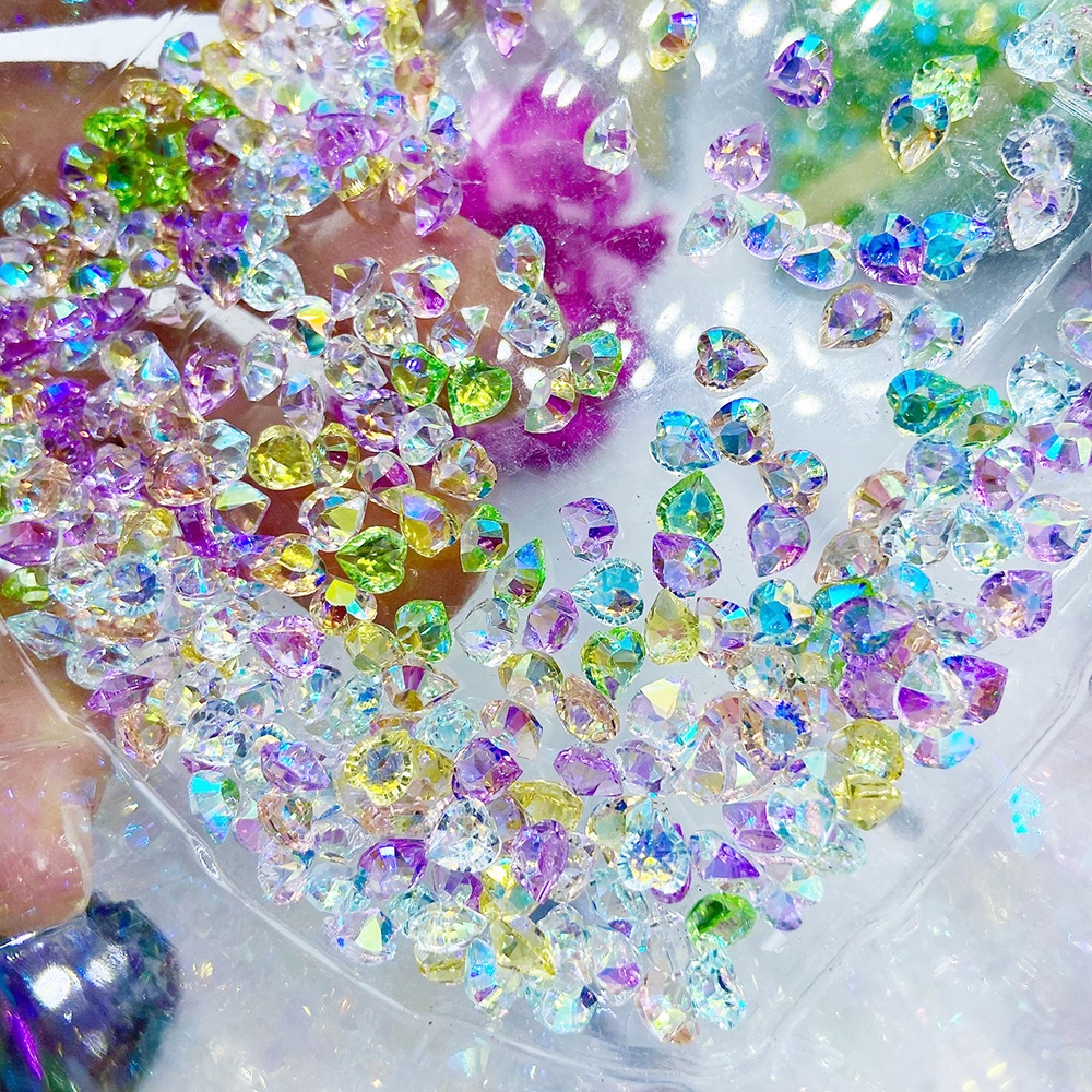 [Hàng mới về] Phụ Kiện Trang Trí Móng Tay 3D Nhiều Màu Sắc