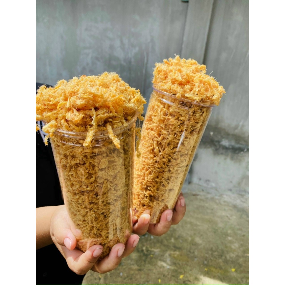 Chà Bông Heo Xù cao cấp - ruốc làm bánh - Lon 300gram