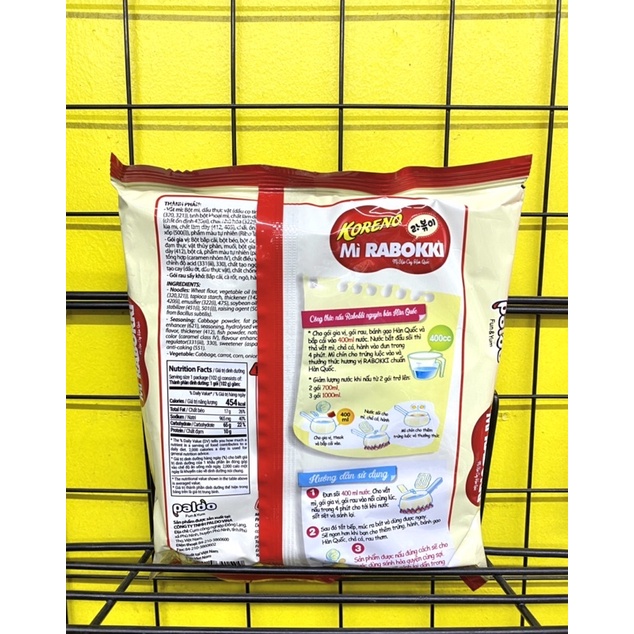 Mì xào cay Koreno Rabokki gói 102g | BigBuy360 - bigbuy360.vn