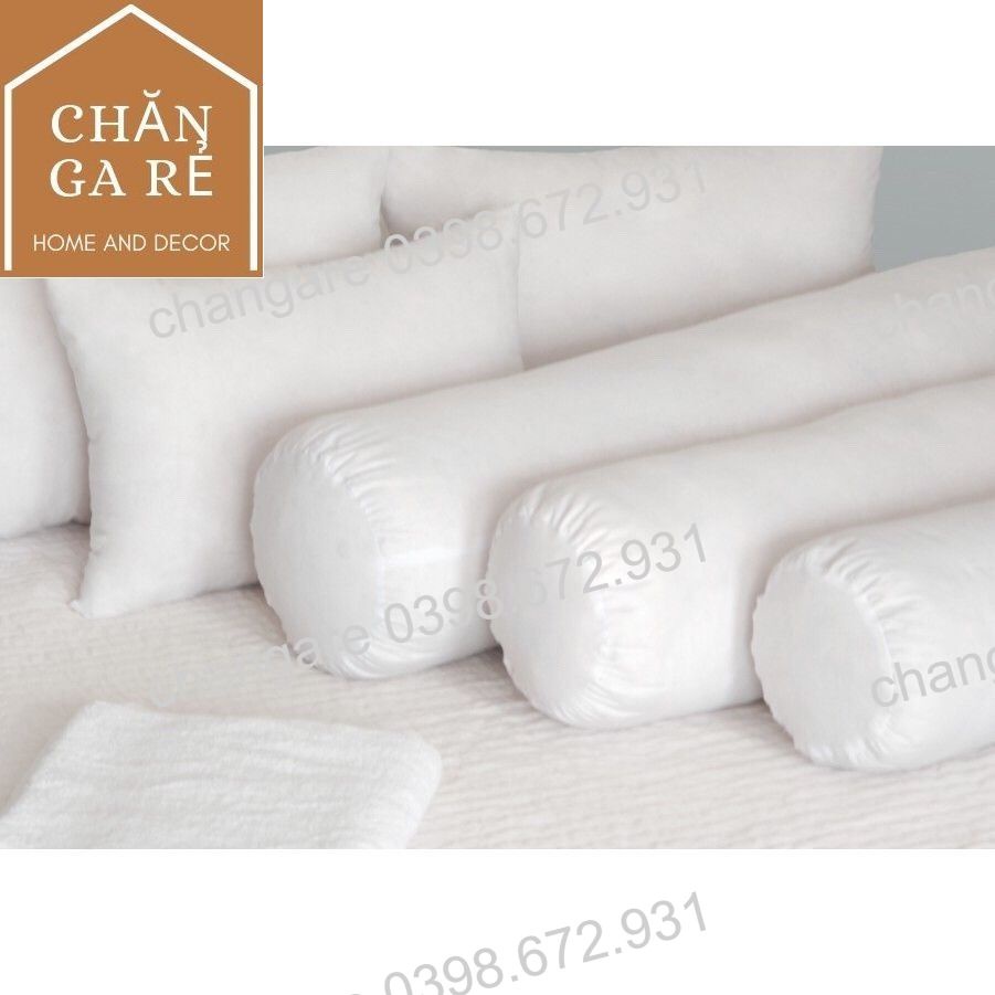 Ruột gối ôm ruột gối bông gối gác chân bông gòn cao cấp kích thước 35cmx110cm