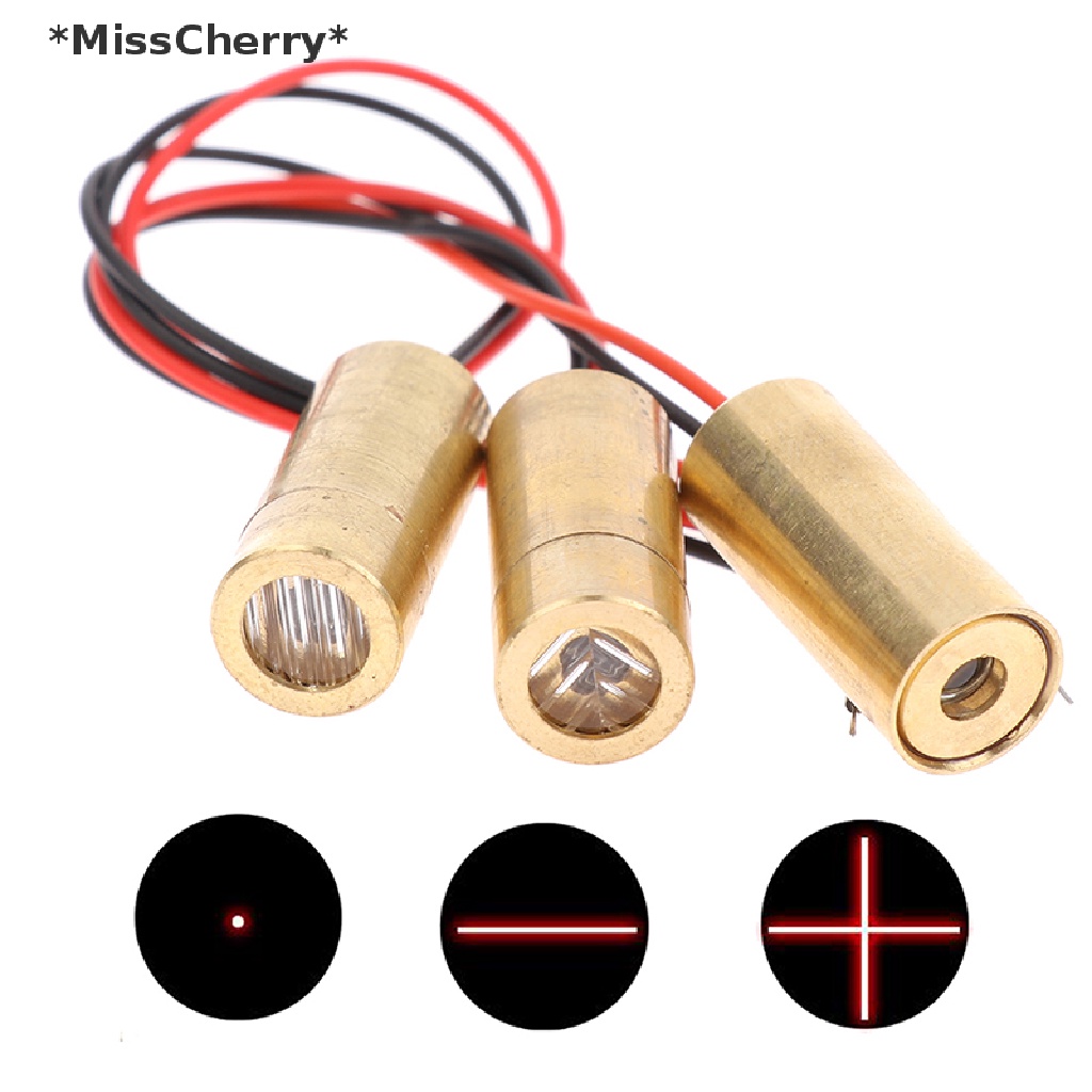 Mô Đun Đèn Laser Đầu Laser 650nm 9mm 3V 50mW Chuyên Dụng