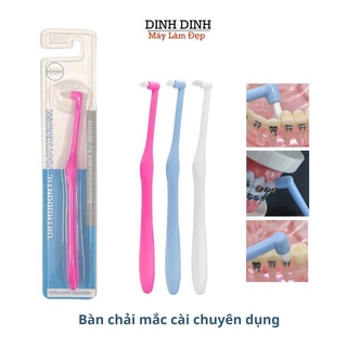 Bàn chải mắc cài, chải kẽ cho răng niềng, vệ sinh răng miệng chống mảng bám